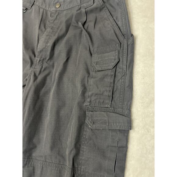 5.11 Tactical Series Pants Mens 36x30 Gray Ripstop Cargo Utility Outdoor Work - Picture 4 of 7